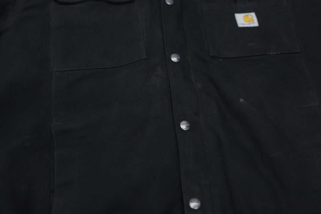 Mens Carhartt Relaxed Fit 103826 BLK Hooded Jacket