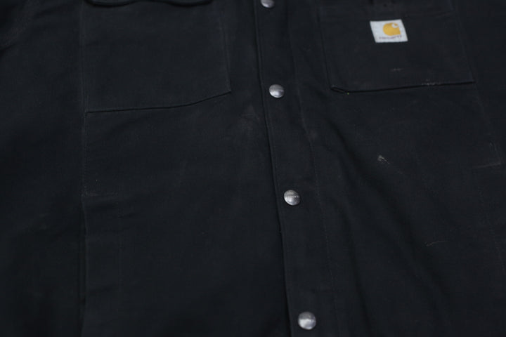 Mens Carhartt Relaxed Fit 103826 BLK Hooded Jacket