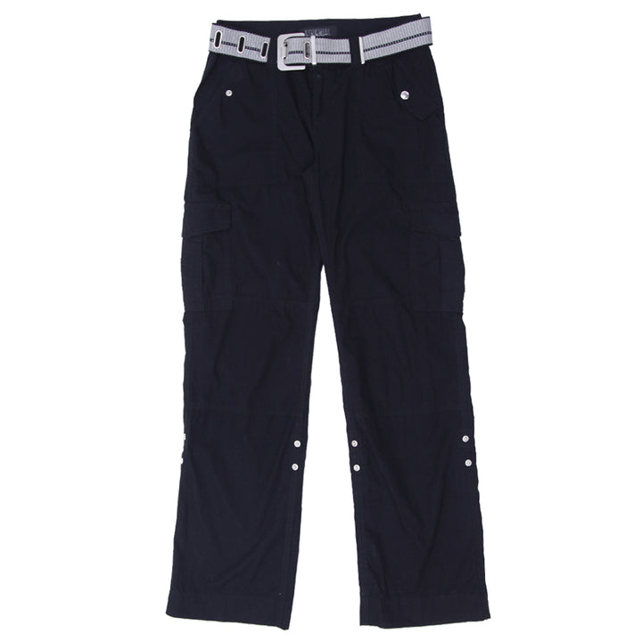 Ladies Nicole Miller Original Black Cargo Pants - Fashion Rerun Vintage Migration_Pants