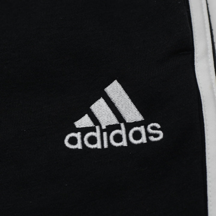 Mens Adidas Side Striped Black Track Sweat Pants Size XL