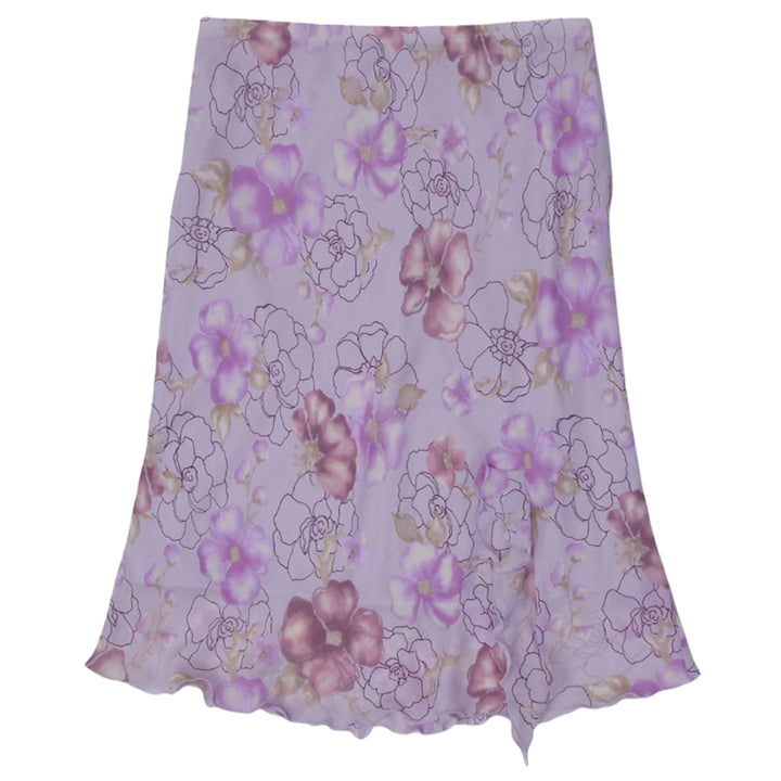 Y2K Ladies Floral Maxi Long Skirt