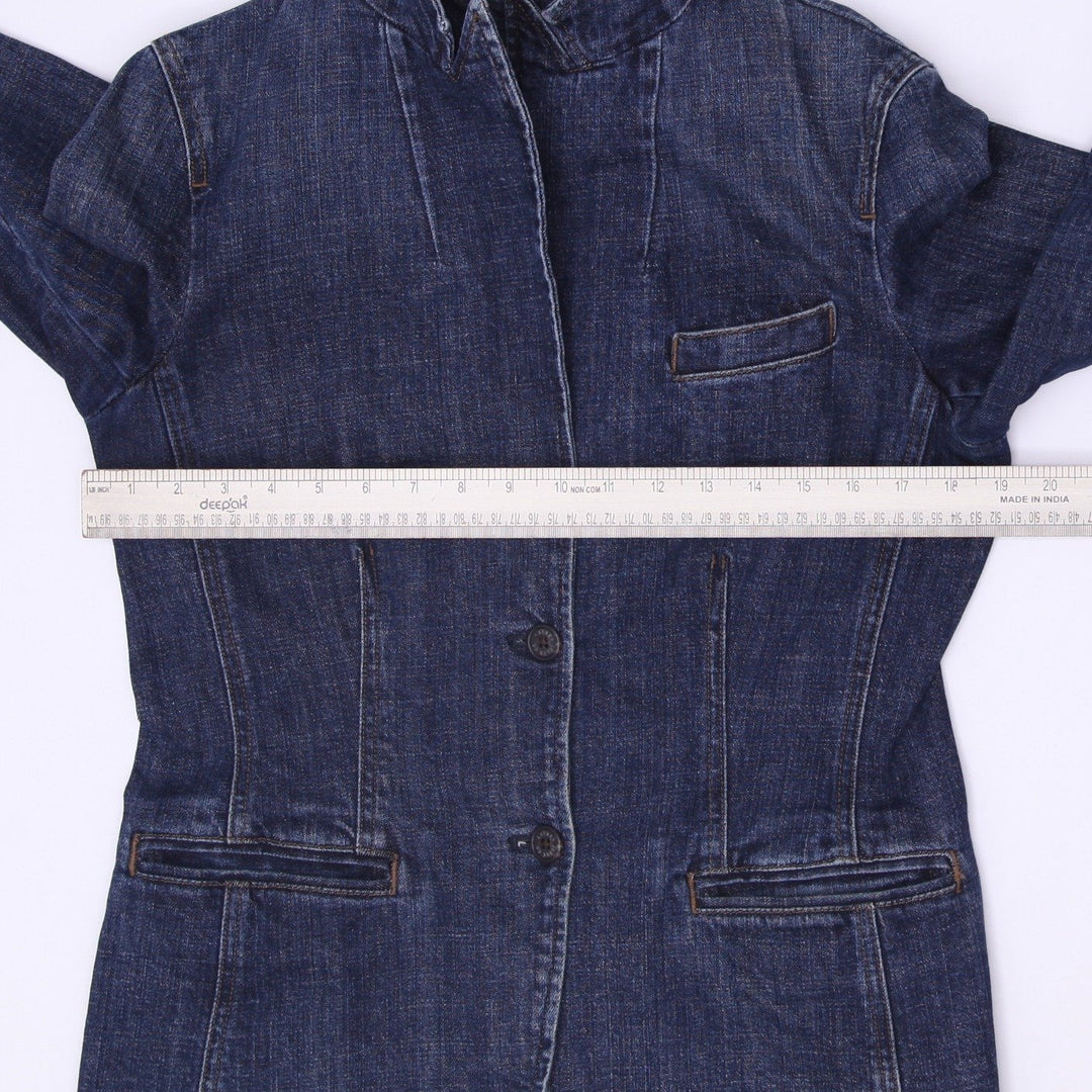 Ladies Ralph Lauren Denim Blazer Jacket Size M