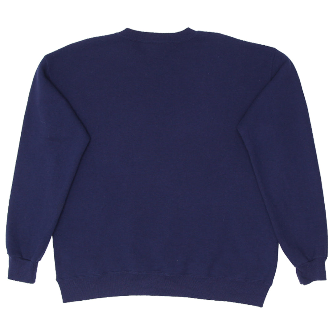 Vintage 90's Nutmeg Mills Notre Dame Fighting Irish Crewneck Sweatshirt Made In USA Size L - Fashion Rerun Vintage Migration_Sweaters