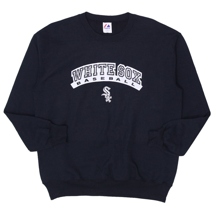 Mens Majestic White Sox Baseball Sweatshirt