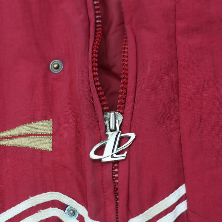 Vintage Logo Athletic NFL Pro Line San Francisco 49Ers Quilted Lined Jacket Size M - Fashion Rerun Vintage Migration_Jacket