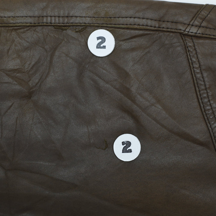 Vintage Casual Coat Leather Jacket Size L | Migration_Jackets - View 11 | Fashion Rerun