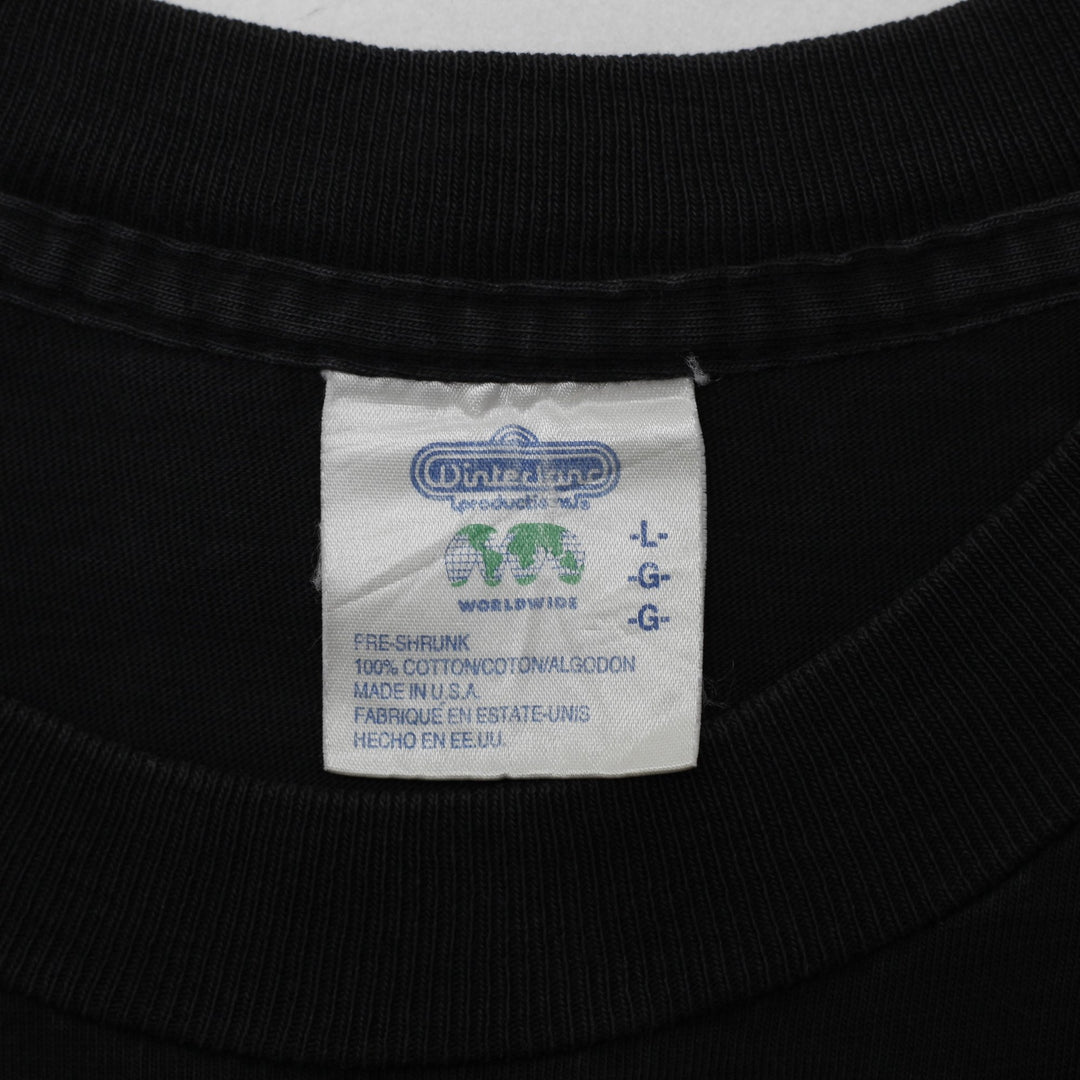 Vintage 1993 Jimi Hendrix The Ultimate Experience Black T-Shirt Made in USA L | Migration_T-Shirts - Back Vie | Fashion Rerun