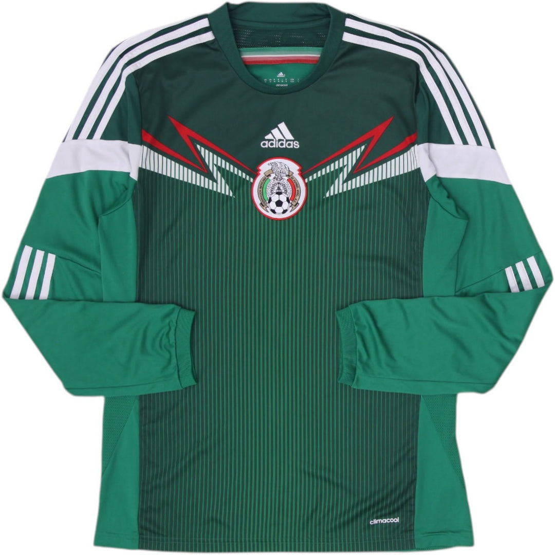 Mens Adidas 2014 Mexico Home Soccer Jersey Size M