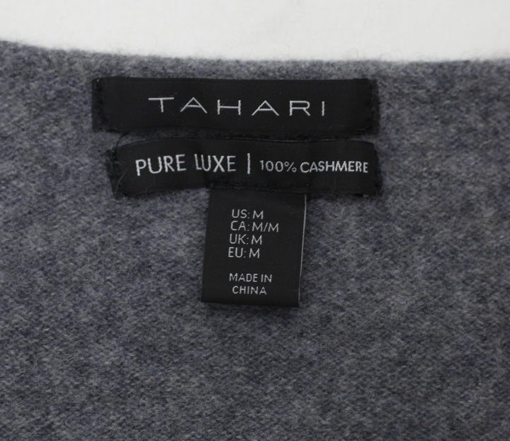 Ladies Tahari Pure Luxe 100% Cashmere Short Sleeve Sweater