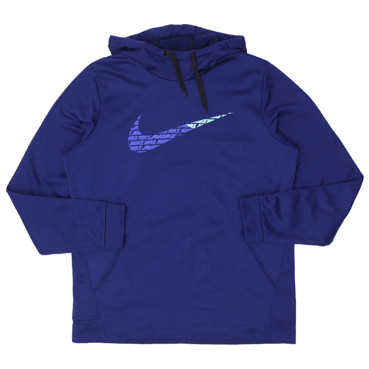 Mens Nike Swoosh Print Pullover Hoodie - Fashion Rerun Vintage Migration_Sweaters