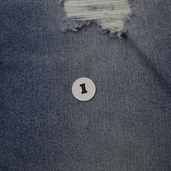Vintage Levi's Washed Blue Crazy Denim Jeans | Migration_Jeans - View 6 | Fashion Rerun