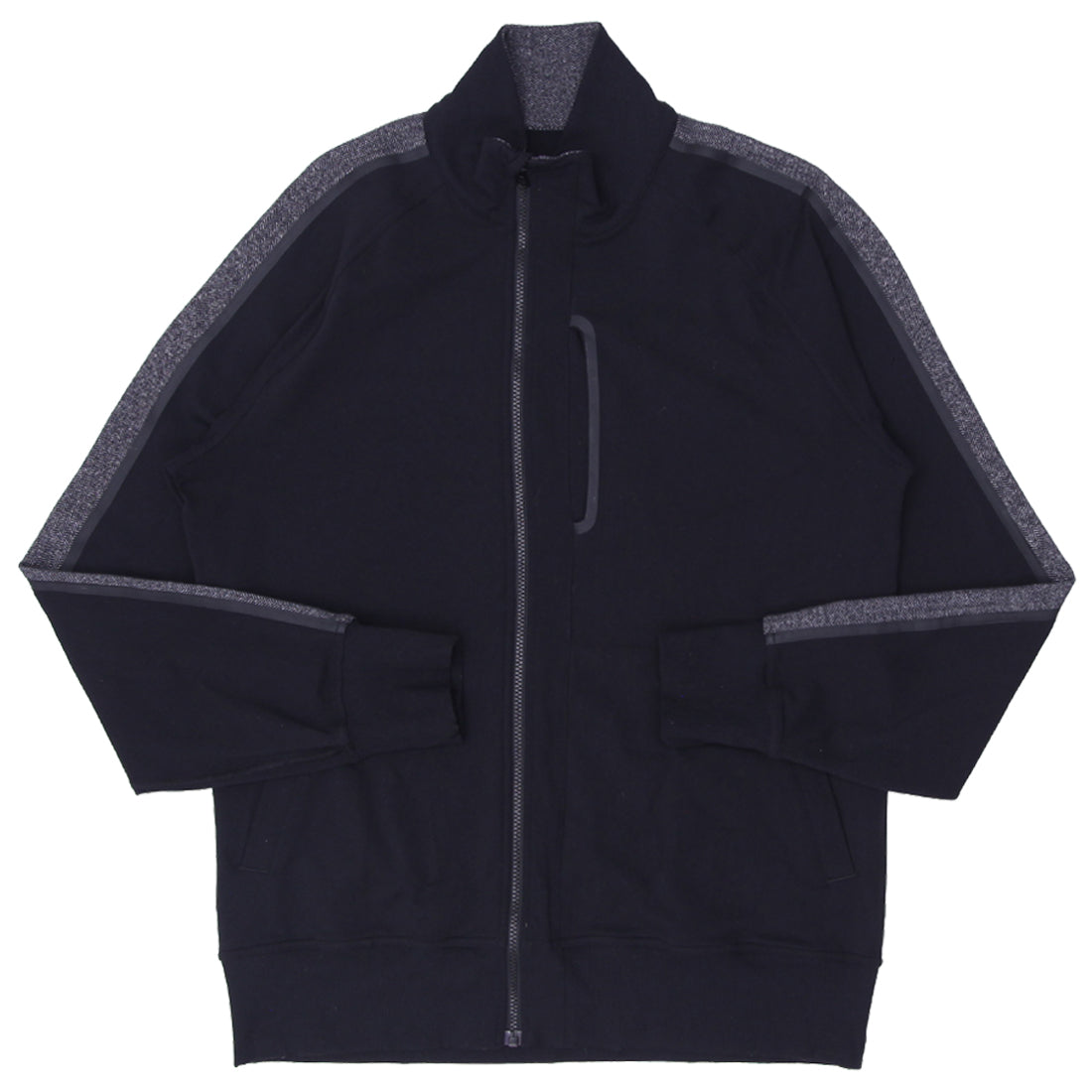 Shop Mens Lululemon Full Zip Track Jacket Black | Fashion Rerun