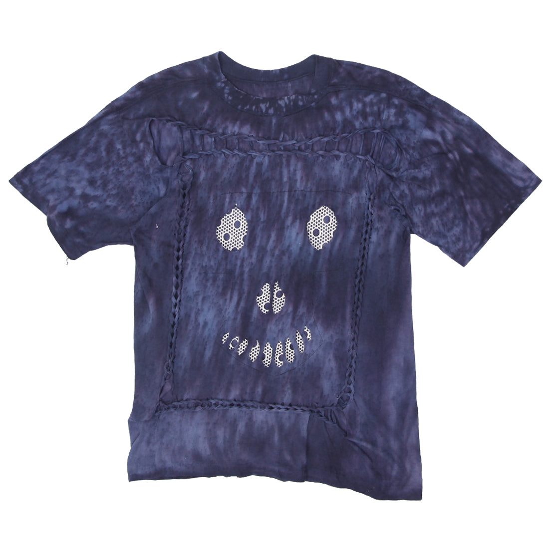 tie dye ripped t shirt
