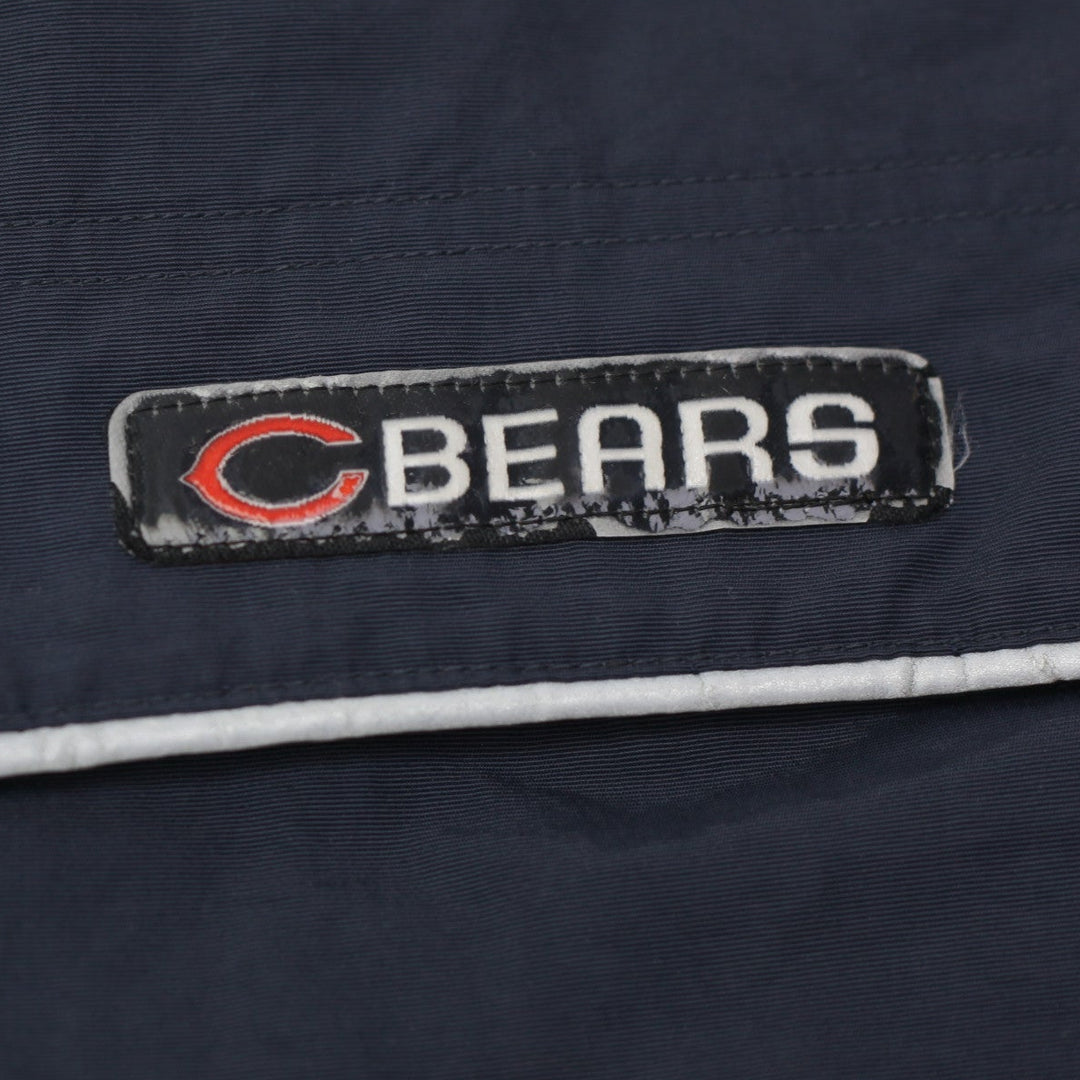 Vintage Reebok Chicago Bears NFL Quilted Full Zip Jacket