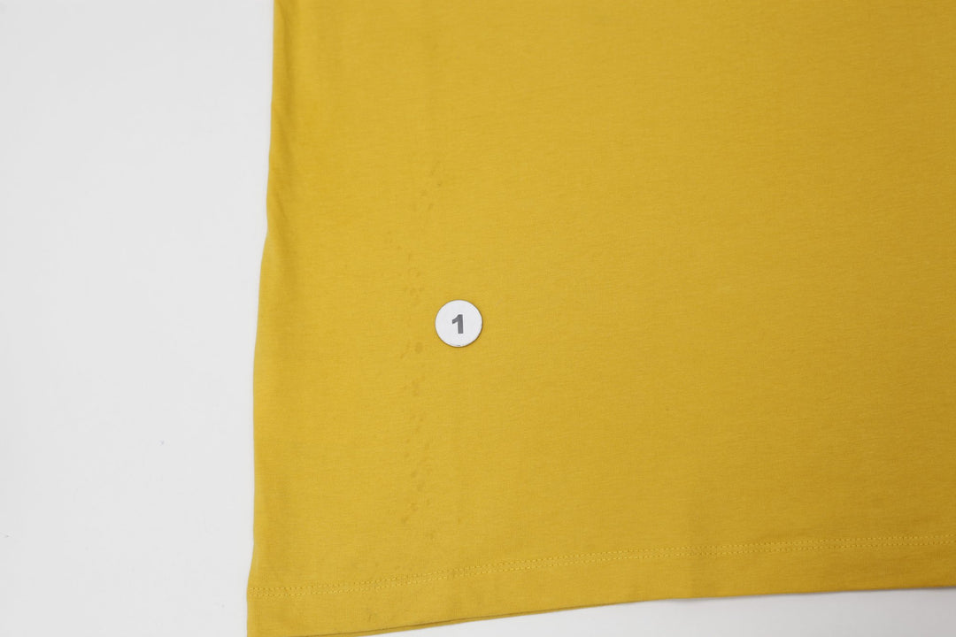 Mens Nike Jordan Men Air Stretch T-Shirt Pollen Yellow Black Jumpman Logo Tee