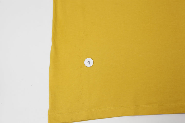 Mens Nike Jordan Men Air Stretch T-Shirt Pollen Yellow Black Jumpman Logo Tee