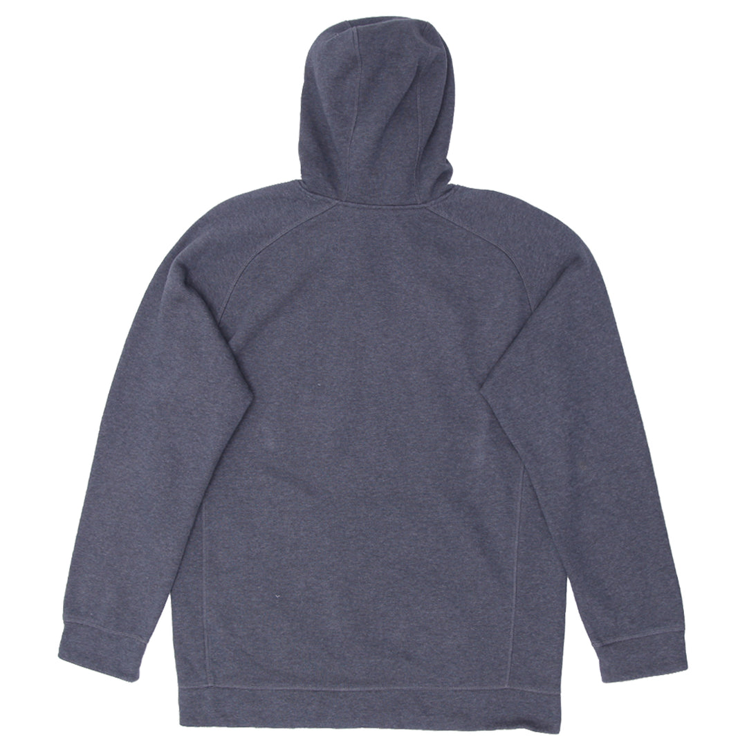 Mens Gray Pullover Hoodie - Fashion Rerun Vintage Migration_Sweaters