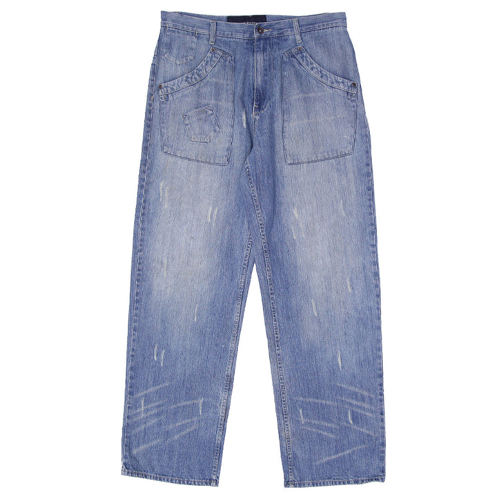 Y2K Men's Phat Farm Classic American Flava Washed Jeans