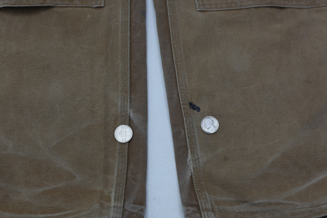 Mens B01 BRN Dungaree Fit Carhartt Double Knee Pants