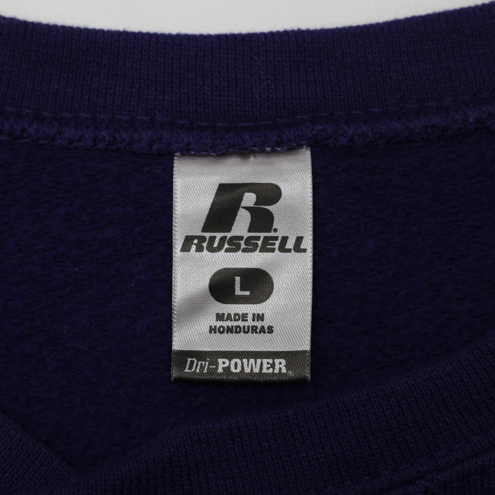 Mens Russell Athletic Dri-Power Crewneck Sweatshirt Size L