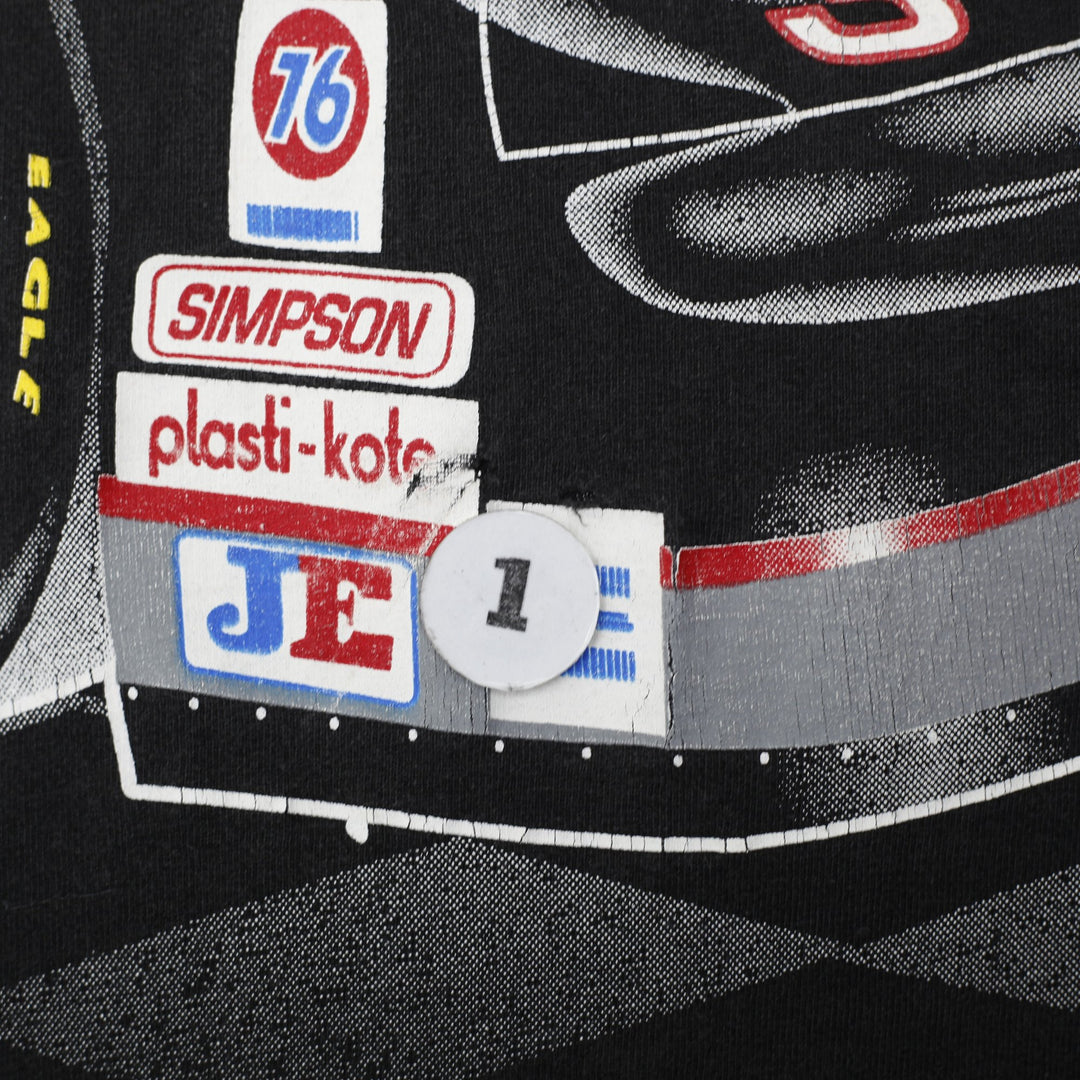Vintage 90s NUTMEG Dale Earnhardt Sr. #3 NASCAR "The Intimidator" Made in USA L | Migration_T-Shirts - Detail | Fashion Rerun