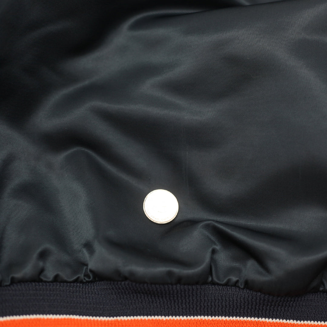 Vintage Chalk Line NFL Chicago Bears Quilt Lined Jacket Made in USA XL - Fashion Rerun Vintage Migration_Jacket