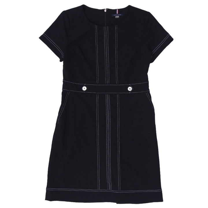 Ladies Tommy Hilfiger Black Short Sleeve Dress