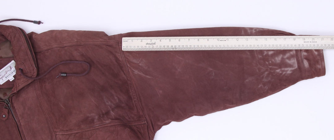 Vintage Pierre Cardin Leather Jacket Size XL | Migration_Jackets - View 17 | Fashion Rerun