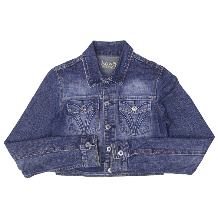 Y2K Ladies Bongo Authentic Crop Denim Jacket