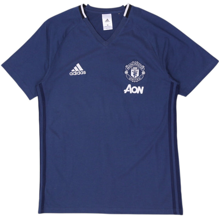 Mens Adidas Manchester United Jersey Soccer T-Shirt Size M