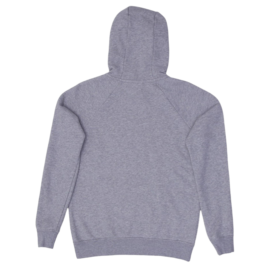 Mens Embroidered Nike Logo Gray Pullover Hoodie