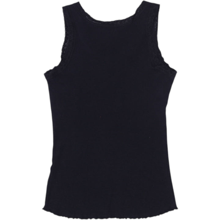 Y2K Ladies Spiral Graphic Gothic Design Tank Top Size 2XL