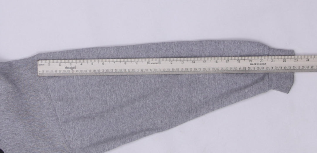 Vintage Mens Nike Hoodie Gray Sweatshirt Logo Pullover | Migration_Hoodies - View 10 | Fashion Rerun