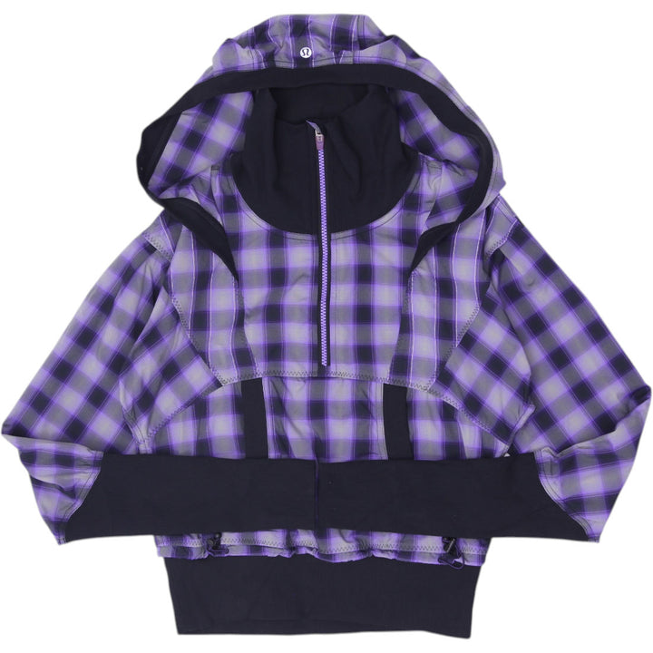 Ladies Lululemon Reflection Half Zip Pullover Hoodie