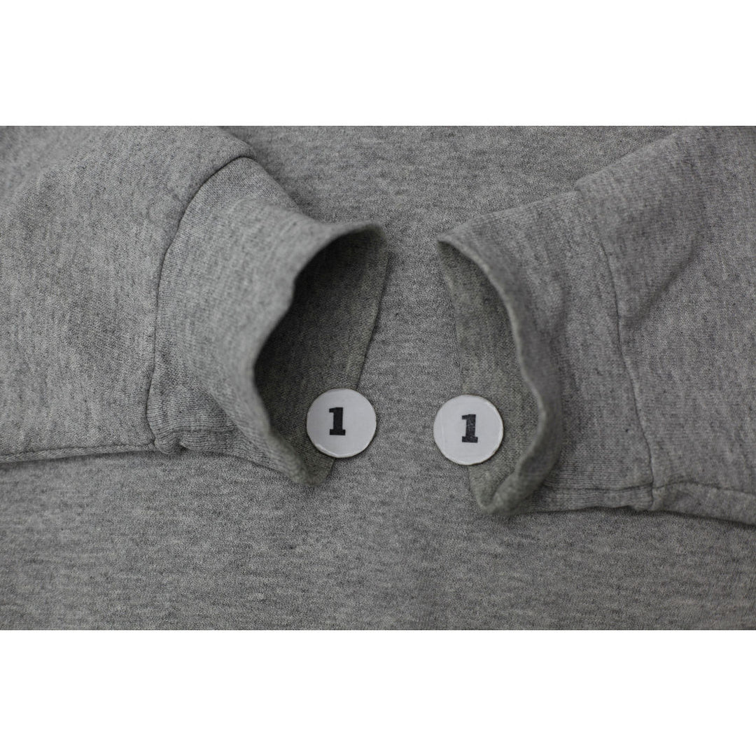 Vintage Mens Nike Sweatshirt Grey Swoosh Crewneck Logo | Migration_Sweatshirt - Alternate View | Fashion Rerun