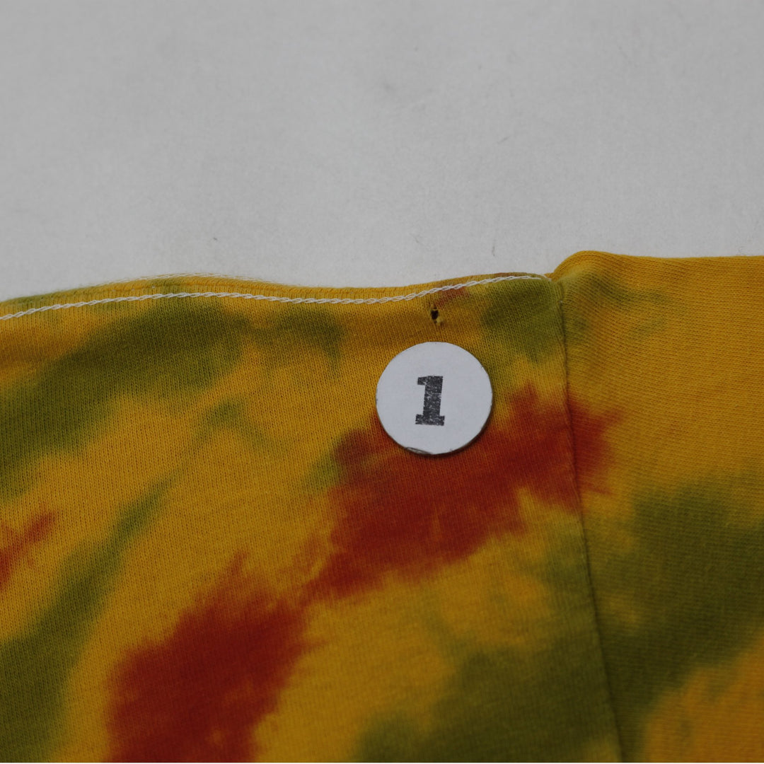 Vintage Anvil Tie-Dye Jamaican Tie Dye Drumming Print T-Shirt Made In USA XL | Migration_T-Shirts - View 8 | Fashion Rerun