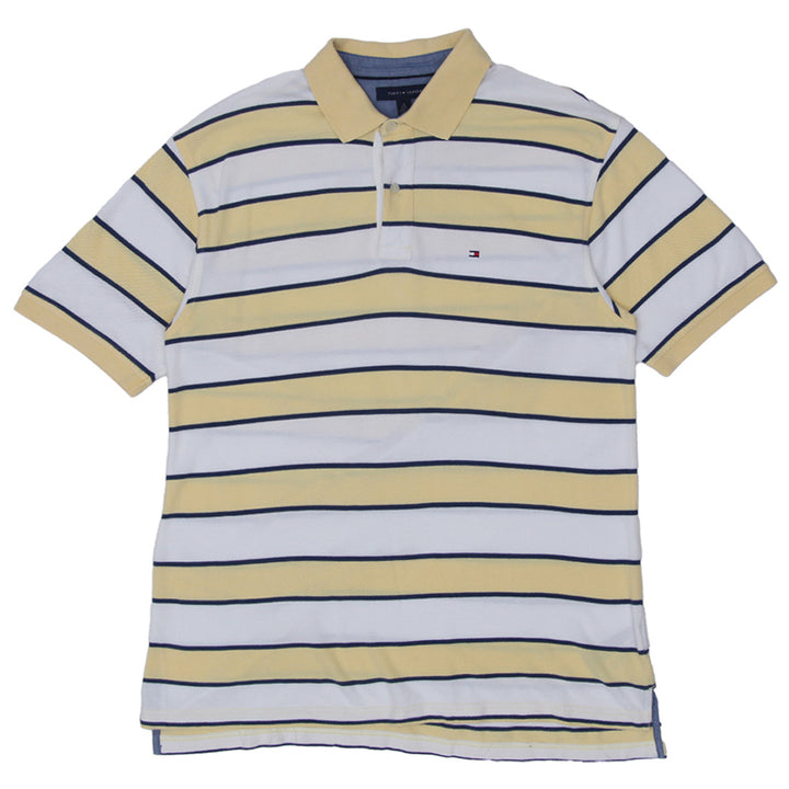 Mens Tommy Hilfiger Striped Polo T-Shirt - Fashion Rerun Vintage Migration_T-Shirt