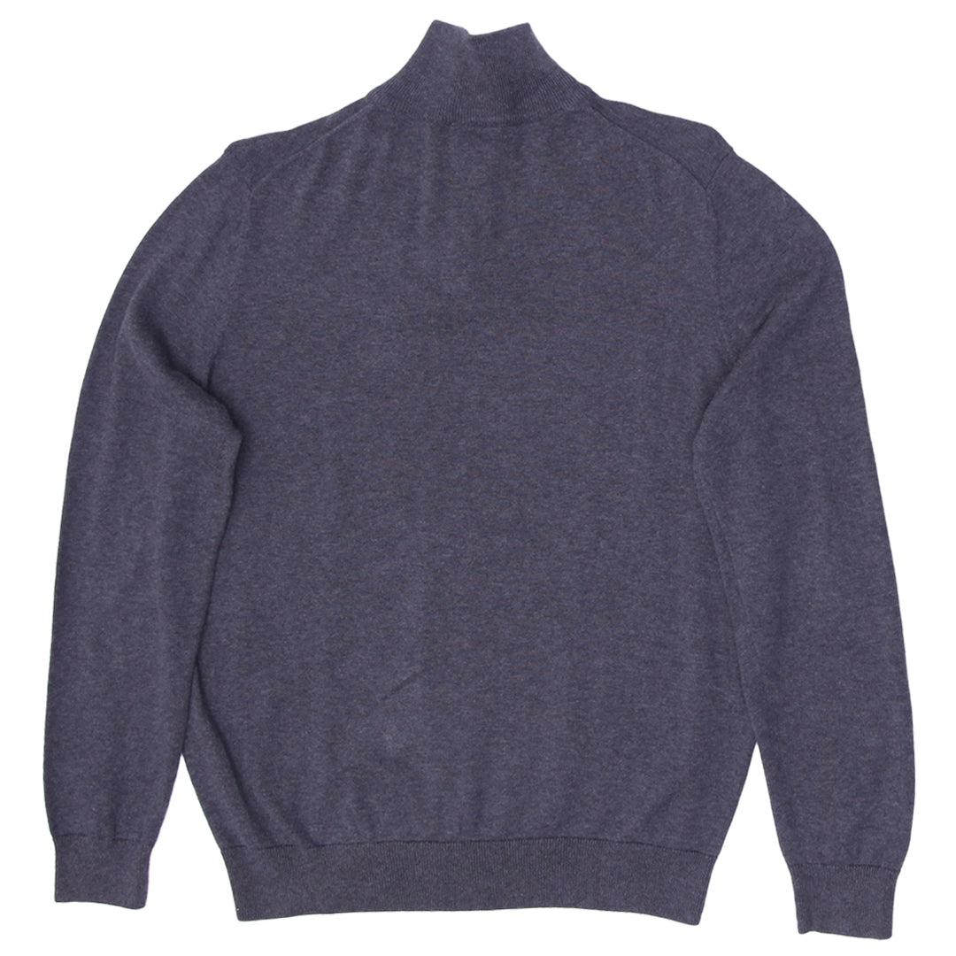 Casual & sporty style Mens Lacoste Quarter Zip Long Sleeve Sweater