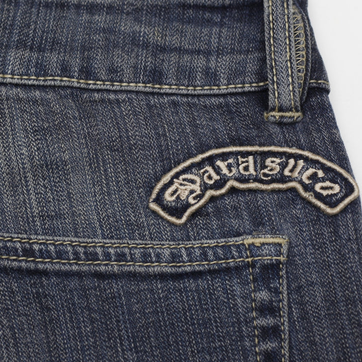 Y2K Ladies Parasuco Cult Denim Y2K Snap Waist Low Rise Bootcut Jeans Size 28