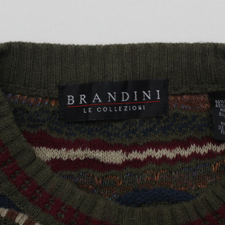 Vintage Brandini Coogi Style 3D Knitted Sweater - Fashion Rerun Vintage Migration_Sweaters
