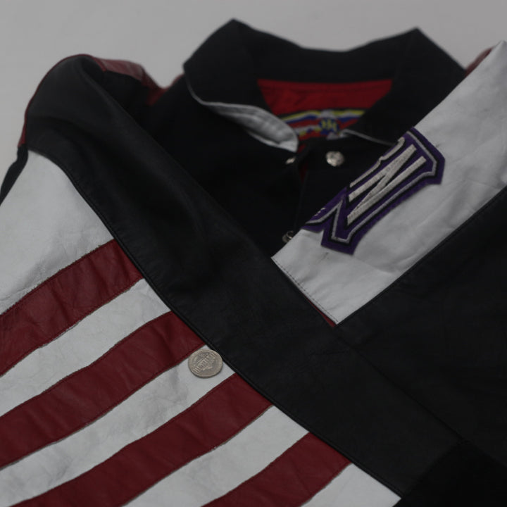 Vintage '90s Detroit Red Wings NHL Jeff Hamilton Jacket Size L - Fashion Rerun Vintage Migration_Jacket