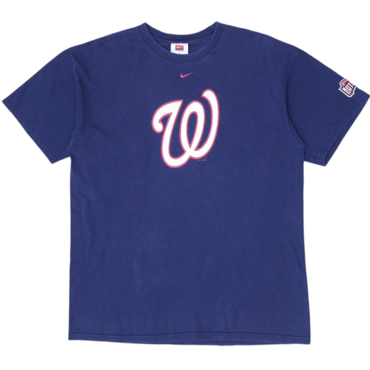 Vintage Nike Washington Nationals Legend Fuse Logo Performance T-Shirt | Migration_T-Shirts | Fashion Rerun