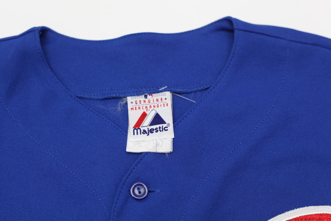 Vintage Majestic Chicago Cubs Lee 25 Baseball Jersey