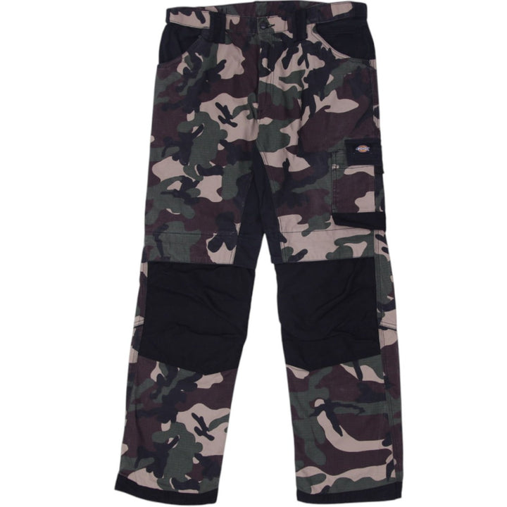Mens Dickies Cargo Pants Camouflage Workwear Durable Pockets