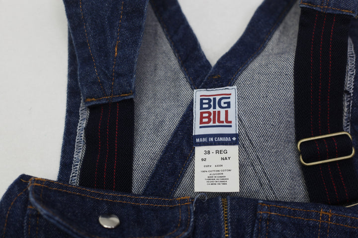 Vintage Big Bill Made In Canada Denim Overall