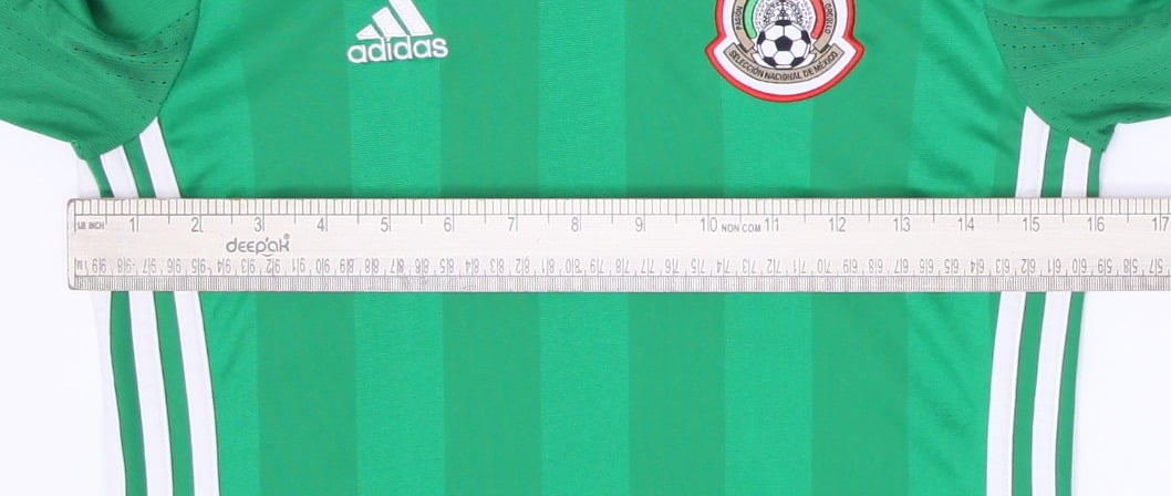 2016 Boys Adidas Mexico Home Soccer Jersey Size M | Migration_Jerseys - View 9 | Fashion Rerun