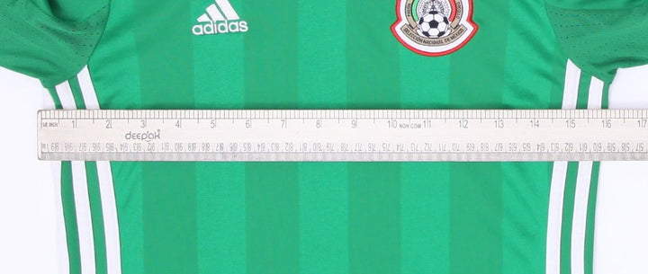 2016 Boys Adidas Mexico Home Soccer Jersey Size M | Migration_Jerseys - View 9 | Fashion Rerun