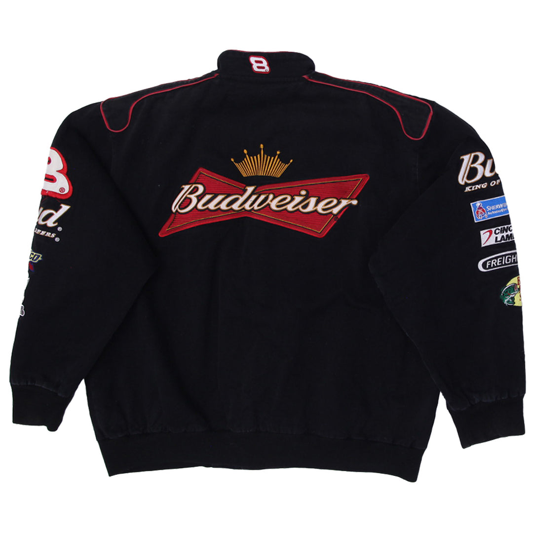 Vintage Dale Sr Jacket Mens Black Earnhardt Chase Authentics NASCAR Racing