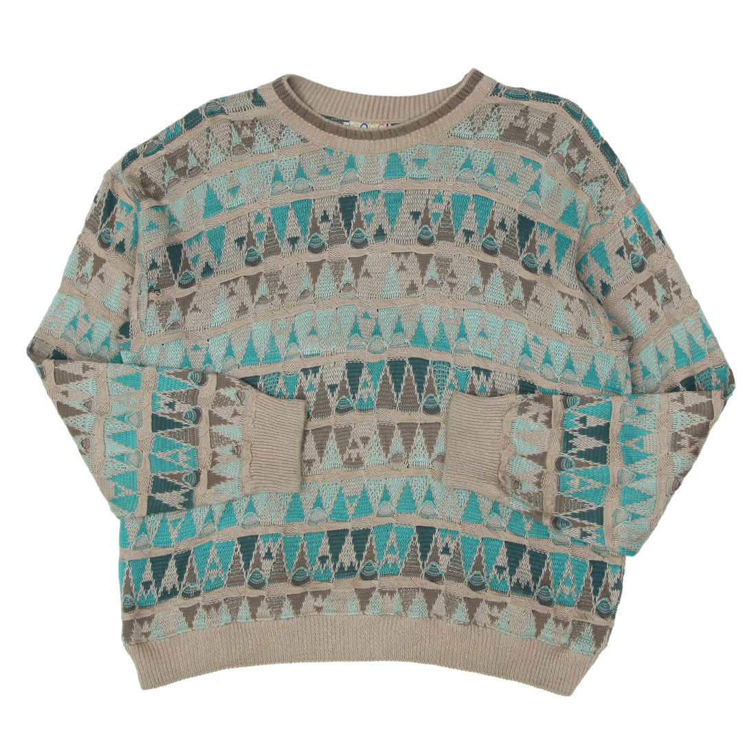 トップス Vintage COOGI 3D Knit Crewneck Sweater s-l400.jpg