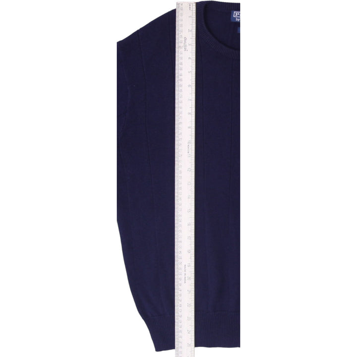 Mens Polo Ralph Lauren Sweater Subtle Vertical Rib Knit Pattern